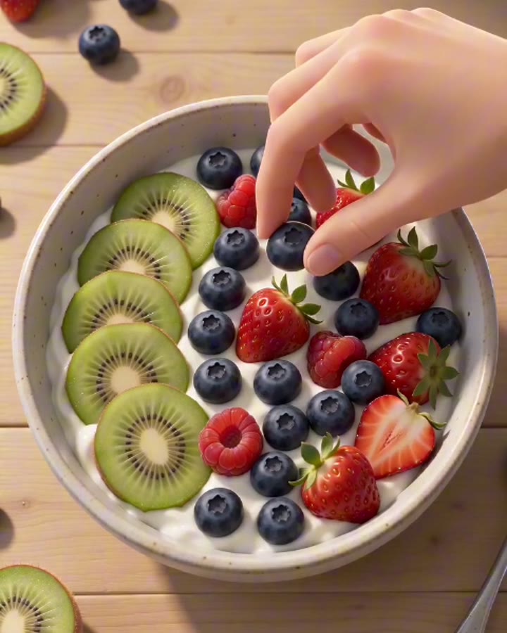 Skyr-Bowl mit Früchten
